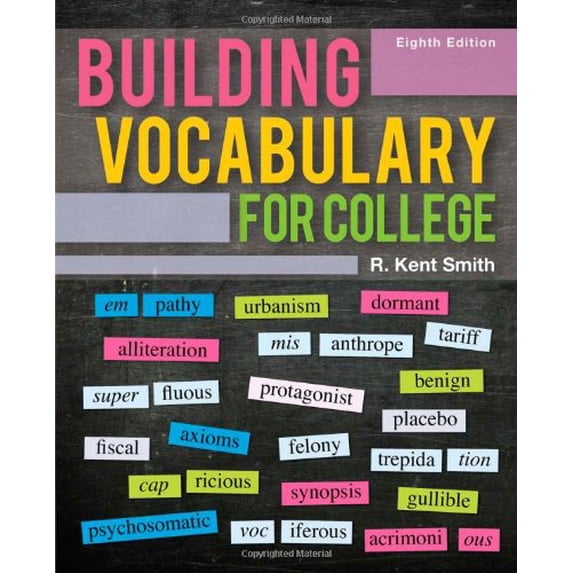 Pre-Owned Building Vocabulary for College (Paperback) 0495906360 9780495906360
