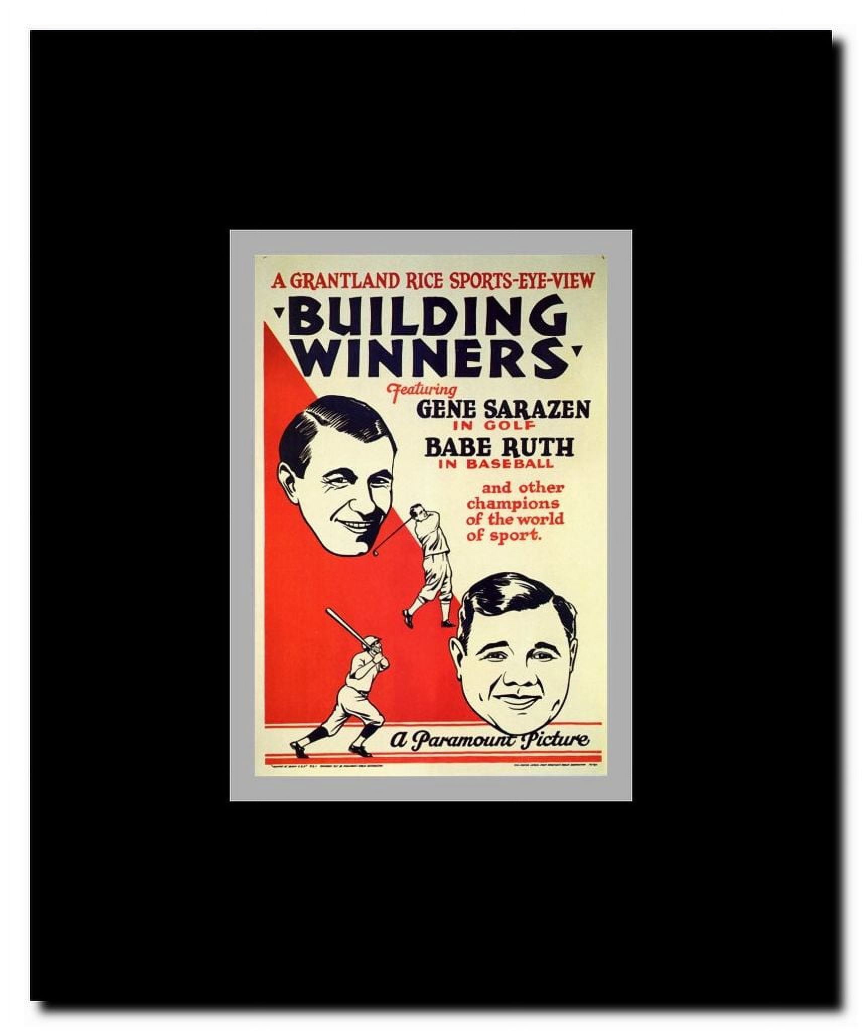 Building Winners Framed Movie Poster