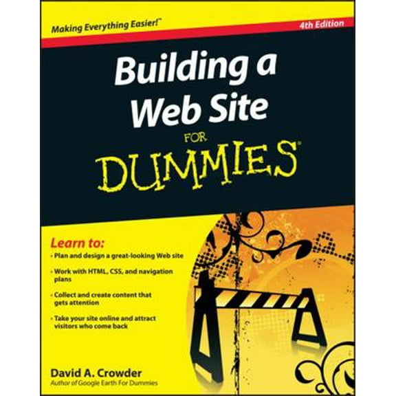 Pre-Owned Building a Web Site for Dummies, 4th Edition (Paperback) 0470560932 9780470560938