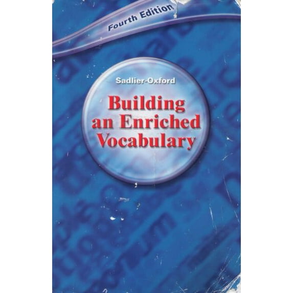 Pre-Owned Building an Enriched Vocabulary: Fourth Edition (Paperback) 0821575716 9780821575710