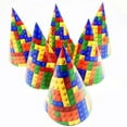 thumbnail image 1 of Building block brick theme birthday props, 1 of 2
