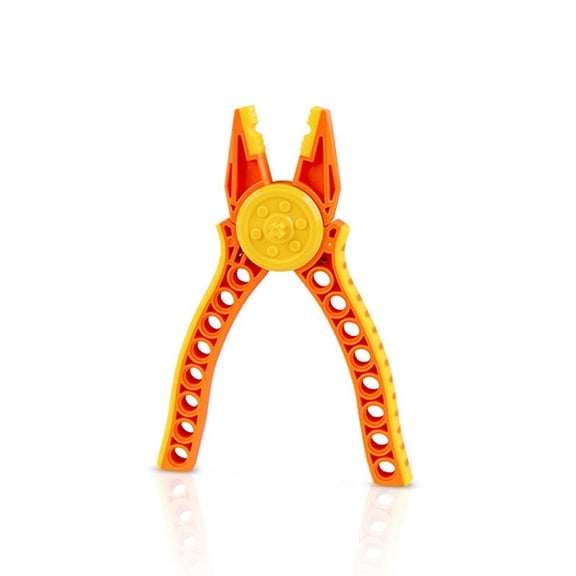 Homoyoyo Yellow ABS Building Block Pliers with Ergonomic Nonslip Handle for Easy Assembly and Separation