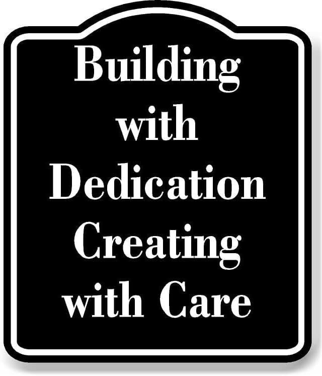 Building with Dedication Creating with Care BLACK Aluminum Composite ...