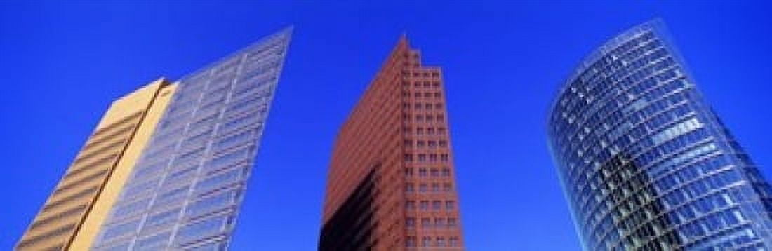 Buildings Berlin Germany Canvas Art - Panoramic Images (18 x 6)