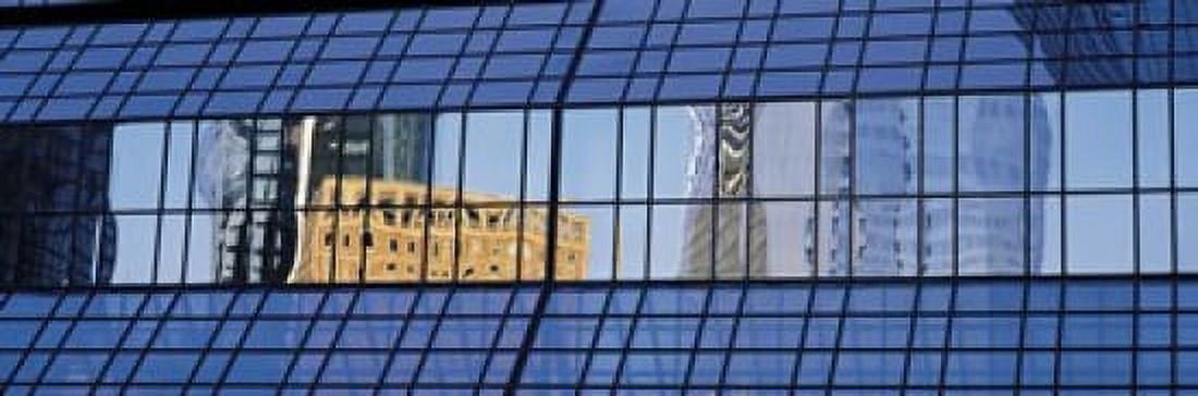 Buildings Frankfurt Germany Canvas Art - Panoramic Images (18 x 6)