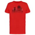 thumbnail image 1 of Buildings On Grey Color Tee Men's -Image by Shutterstock, 1 of 2