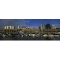 thumbnail image 1 of Buildings On The Waterfront, Puerto Madero, Buenos Aires, Argentina Poster Print (18 x 7), 1 of 1