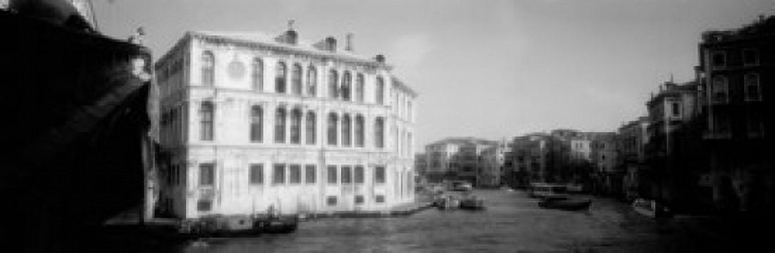 Buildings along a canal Grand Canal Venice Italy Canvas Art - Panoramic Images (36 x 12)