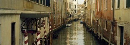 Buildings along a canal Rio Dei Greci Canal Venice Veneto Italy Canvas Art - Panoramic Images (36 x 13)