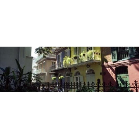 Buildings along the alley Pirates Alley New Orleans Louisiana USA Poster Print by - 36 x 12