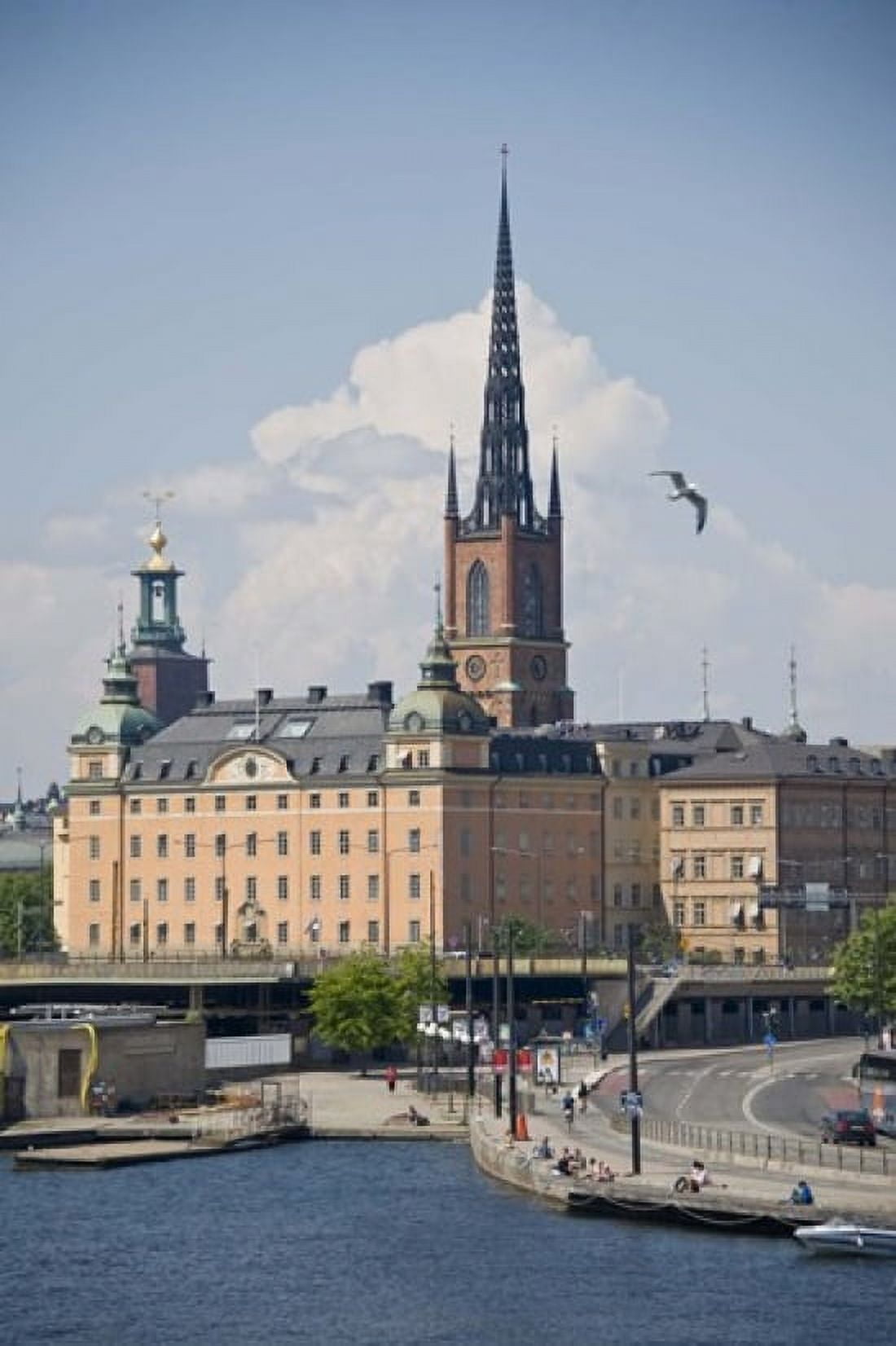 Buildings at the waterfront Gamla Stan Stockholm Sweden Canvas Art - Panoramic Images (24 x 36)