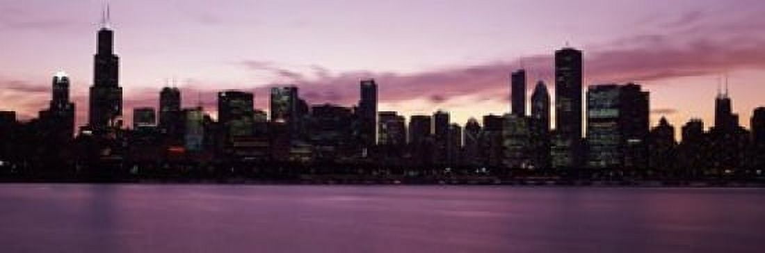 Buildings at the waterfront Lake Michigan Chicago Illinois USA 2011 Canvas Art - Panoramic Images (18 x 6)