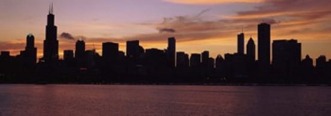 Buildings at the waterfront Lake Michigan Chicago Illinois USA 2011 Canvas Art - Panoramic Images (18 x 7)