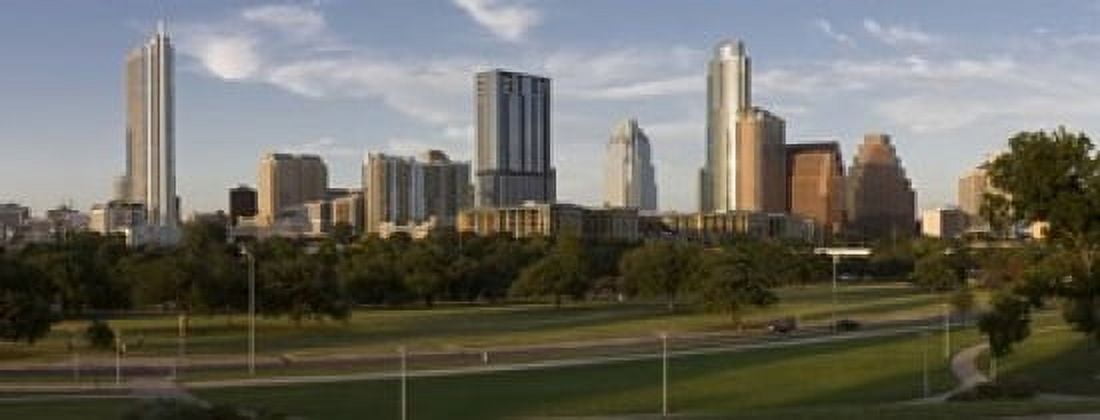 Buildings in a city Austin Travis County Texas USA Canvas Art - Panoramic Images (15 x 6)