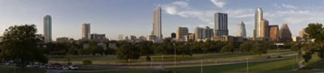 Buildings in a city Austin Travis County Texas USA Canvas Art - Panoramic Images (22 x 5)