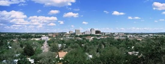 Buildings in a city Colorado Springs Colorado USA Canvas Art - Panoramic Images (30 x 12)