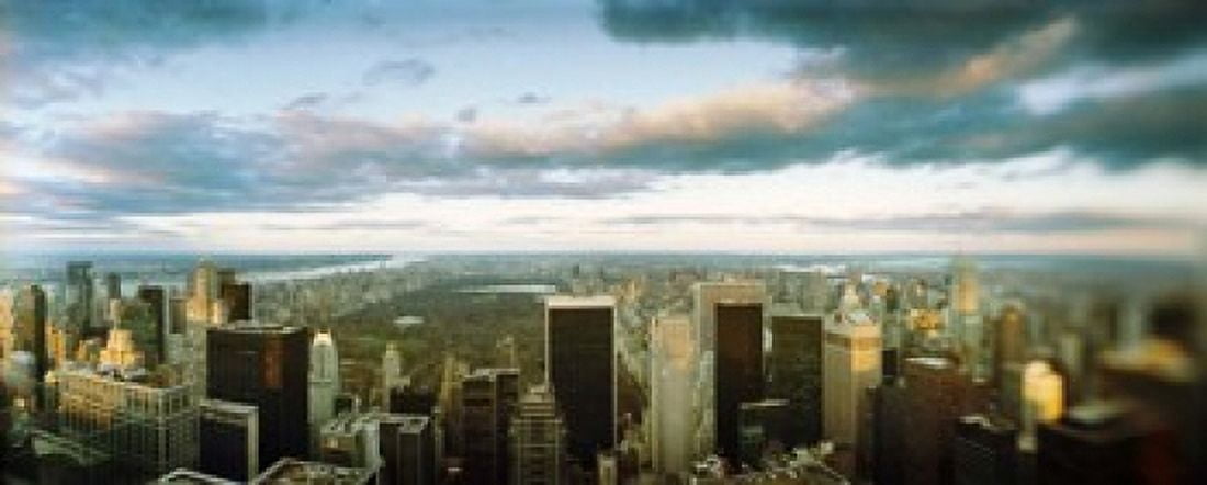 Buildings in a city Empire State Building Manhattan New York City New York State USA Canvas Art - Panoramic Images (15 x 6)