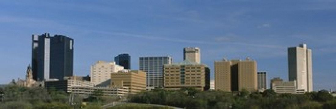 Buildings in a city Fort Worth Texas USA Canvas Art - Panoramic Images (18 x 6)