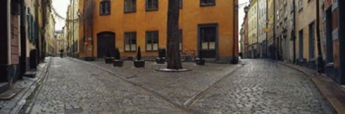 Buildings in a city Gamla Stan Stockholm Sweden Canvas Art - Panoramic Images (18 x 6)