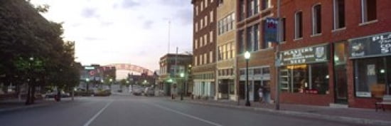 Buildings in a city Kansas City Jackson County Missouri USA Canvas Art - Panoramic Images (36 x 12)
