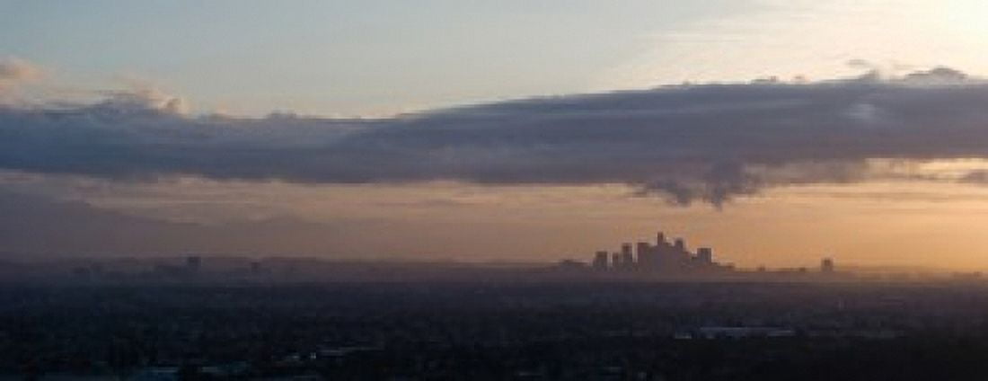 Buildings in a city Mid-Wilshire Los Angeles California USA Canvas Art - Panoramic Images (15 x 6)