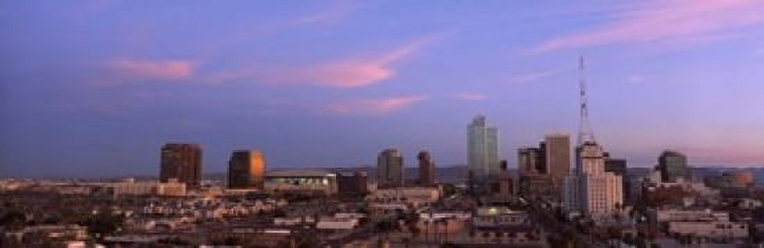 Buildings in a city Phoenix Maricopa County Arizona USA Canvas Art - Panoramic Images (18 x 6)