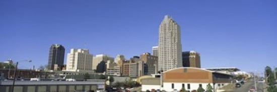 Buildings in a city Raleigh Wake County North Carolina USA Canvas Art - Panoramic Images (18 x 6)