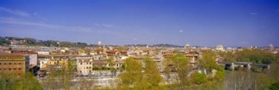 Buildings in a city Rome Italy Canvas Art - Panoramic Images (18 x 6)