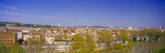 Buildings in a city Rome Italy Canvas Art - Panoramic Images (36 x 12)