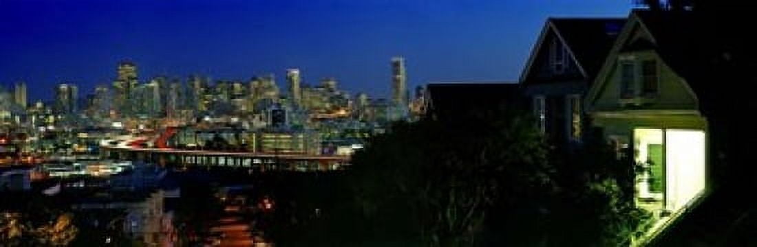 Buildings in a city San Francisco California USA 2009 Canvas Art - Panoramic Images (18 x 6)