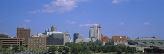 Buildings in a city St Louis Missouri USA Canvas Art - Panoramic Images (36 x 12)