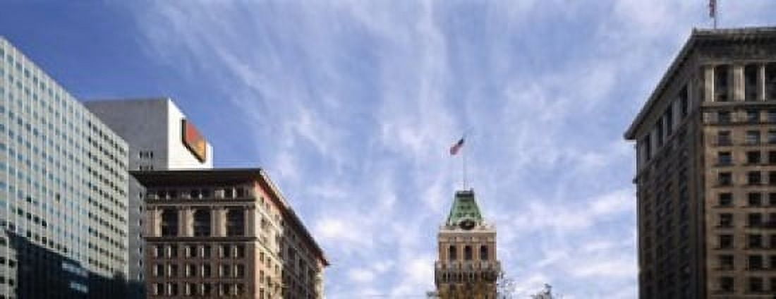 Buildings in a city Tribune Tower Oakland Alameda County California USA Canvas Art - Panoramic Images (15 x 6)