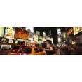 thumbnail image 1 of Buildings lit up at night in a city, Broadway, Times Square, Midtown Manhattan, Manhattan, New York City, New York State, USA Poster Print (36 x 13), 1 of 1