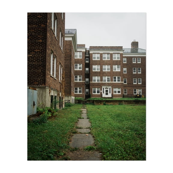 Buildings of Governors Island - Manhattan New York Photography Unframed Wall Art Print 8 x 10 inches