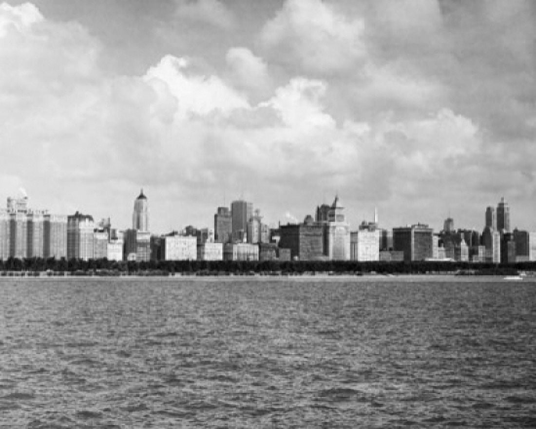 Buildings on the waterfront Chicago Illinois USA Canvas Art - (24 x 36)