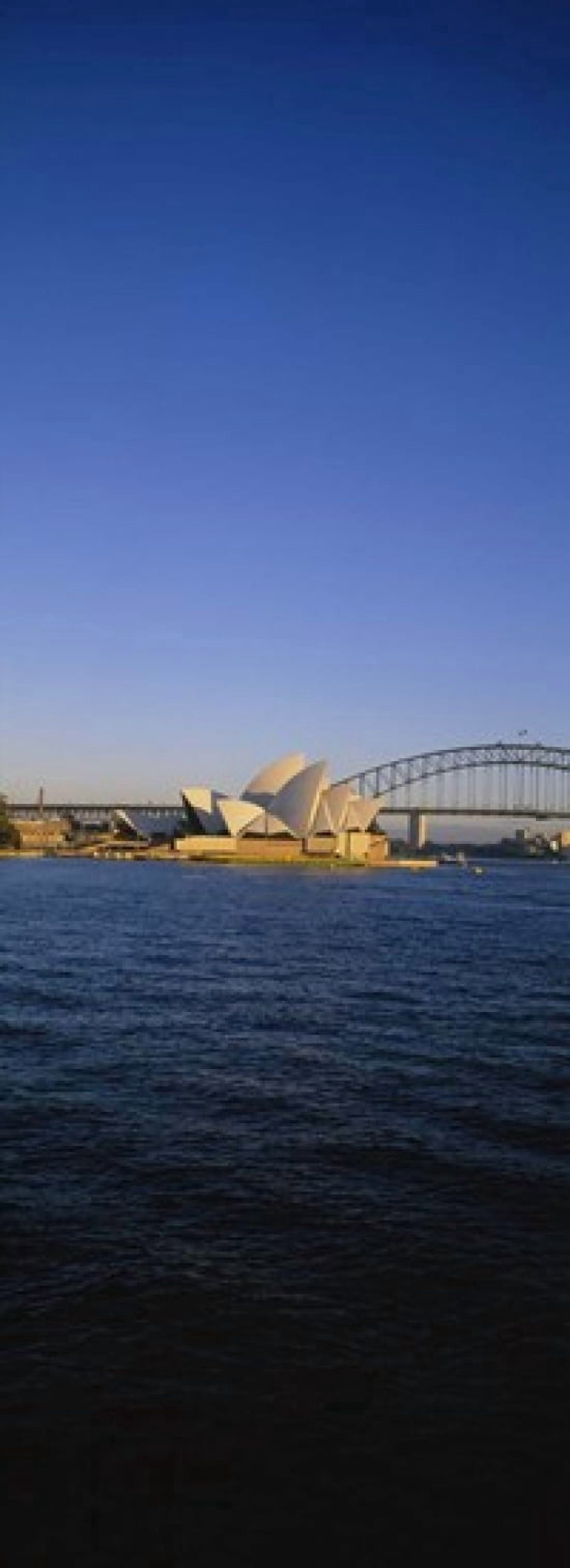 Buildings on the waterfront Sydney Opera House Sydney New South Wales Australia Canvas Art - Panoramic Images (36 x 13)
