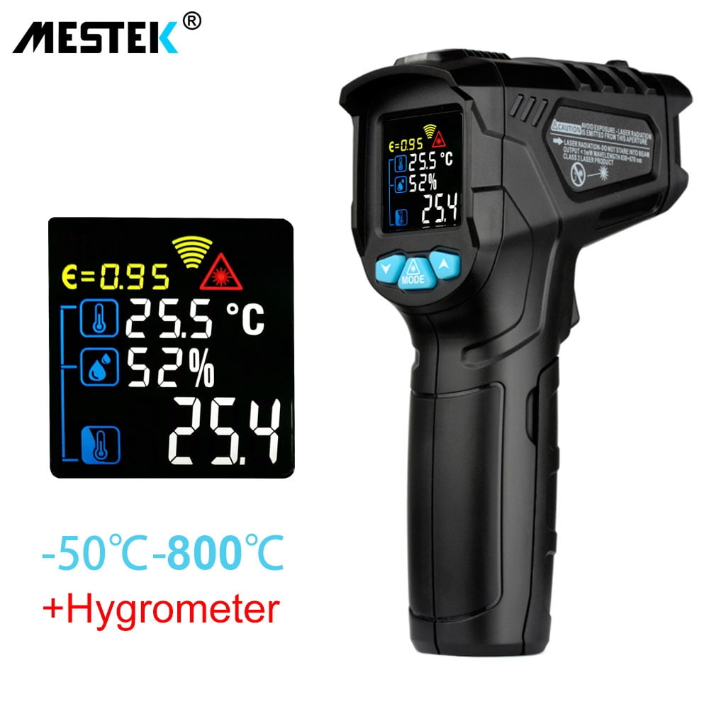 Buildzy Digital Infrared Thermometer Pyrometer Thermal Imager ...