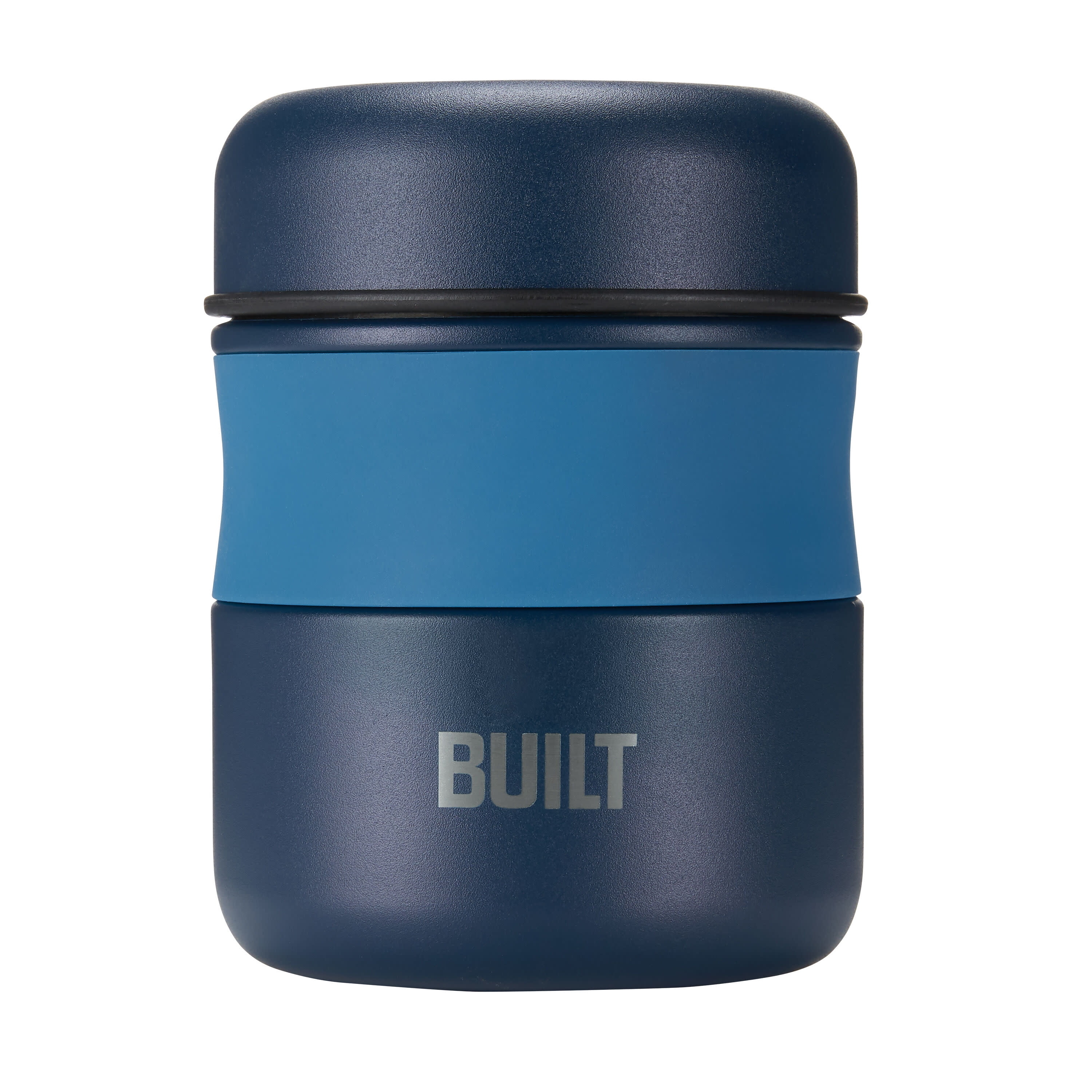 Built 10-Ounce Double Wall Vacuum Insulated Food Jar in Blue, Small 