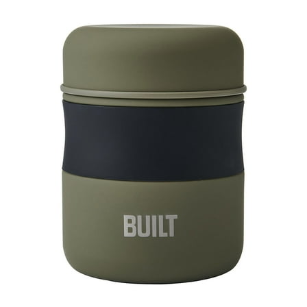 BUILT 10 oz Double-Wall Vacuum Insulated Food Jar, Sage Green