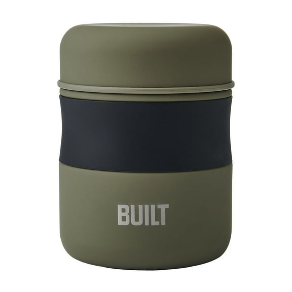 BUILT 10 oz Double-Wall Vacuum Insulated Food Jar, Sage Green