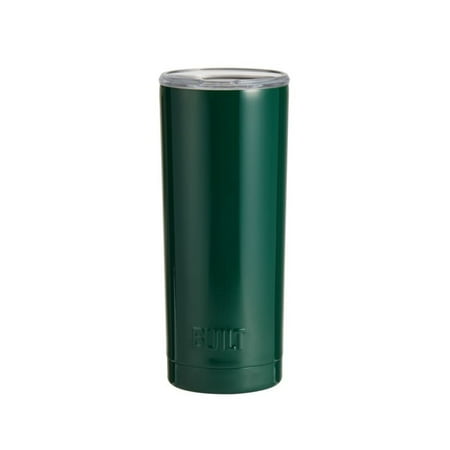 Built 20-Ounce Double-Wall Stainless Steel Tumbler in Forest Green
