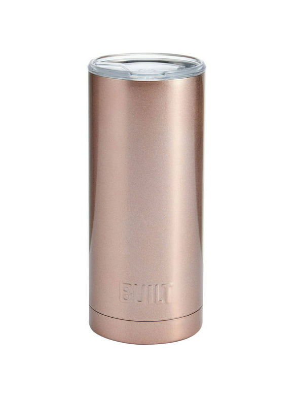 Built 20-Ounce Double-Wall Stainless Steel Tumbler in Rose Gold
