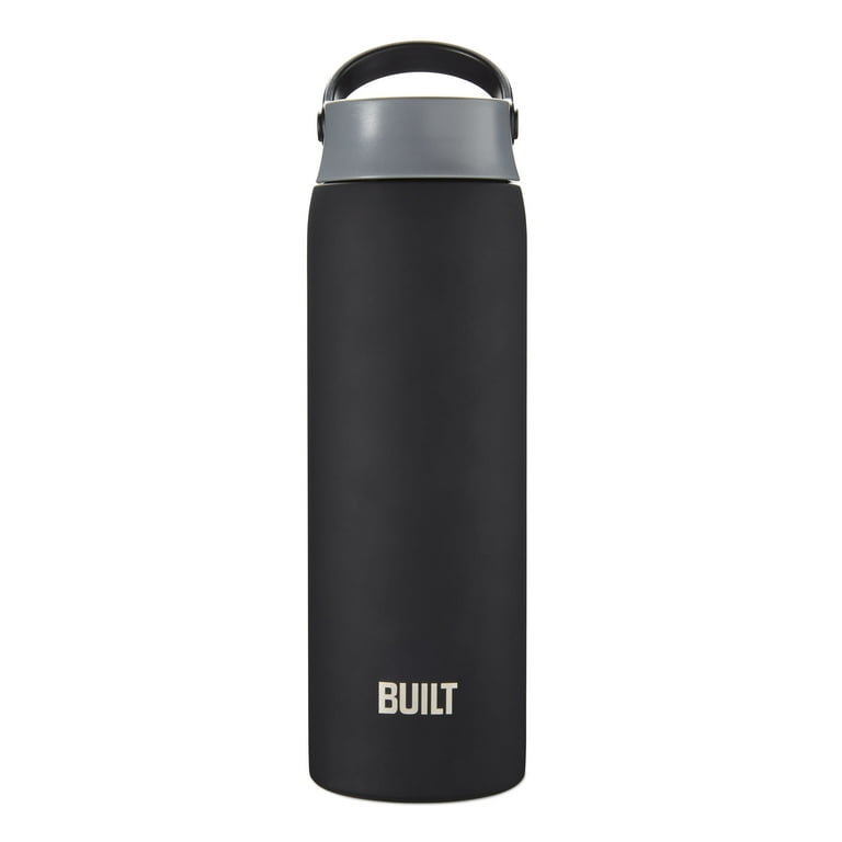 Neihepal Black Stainless Steel Water Bottles,20 Ounce Vacuum Insulated  Double Wall Travel Bottle wit…See more Neihepal Black Stainless Steel Water