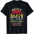 thumbnail image 1 of Built 28 Years Ago 28th Birthday All Parts Original 1995 T-Shirt mens t shirt，black，women，funny，misfits，men，journey, 1 of 4