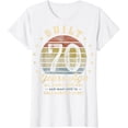 thumbnail image 1 of Built 70 Years Ago - All Parts Original Gifts 70th Birthday T-Shirt, 1 of 2