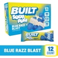 thumbnail image 1 of BUILT Bar Sour Puff Protein Bars, Blue Razz Blast, Gluten Free, Sour Candy Snacks - 12ct, 1 of 9