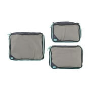 Built Double Zip Packing Cube 3 Piece Set in Quiet Shade