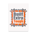 thumbnail image 1 of Built Extra Tough Rugged Contractor Wall Art - Contractor Enthusiast - 13x19 Poster Print, 1 of 4