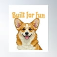 thumbnail image 1 of Built For Fun! Poster Wall Art, Modern Wall Decor, 8x12 UNFRAMED, 1 of 3