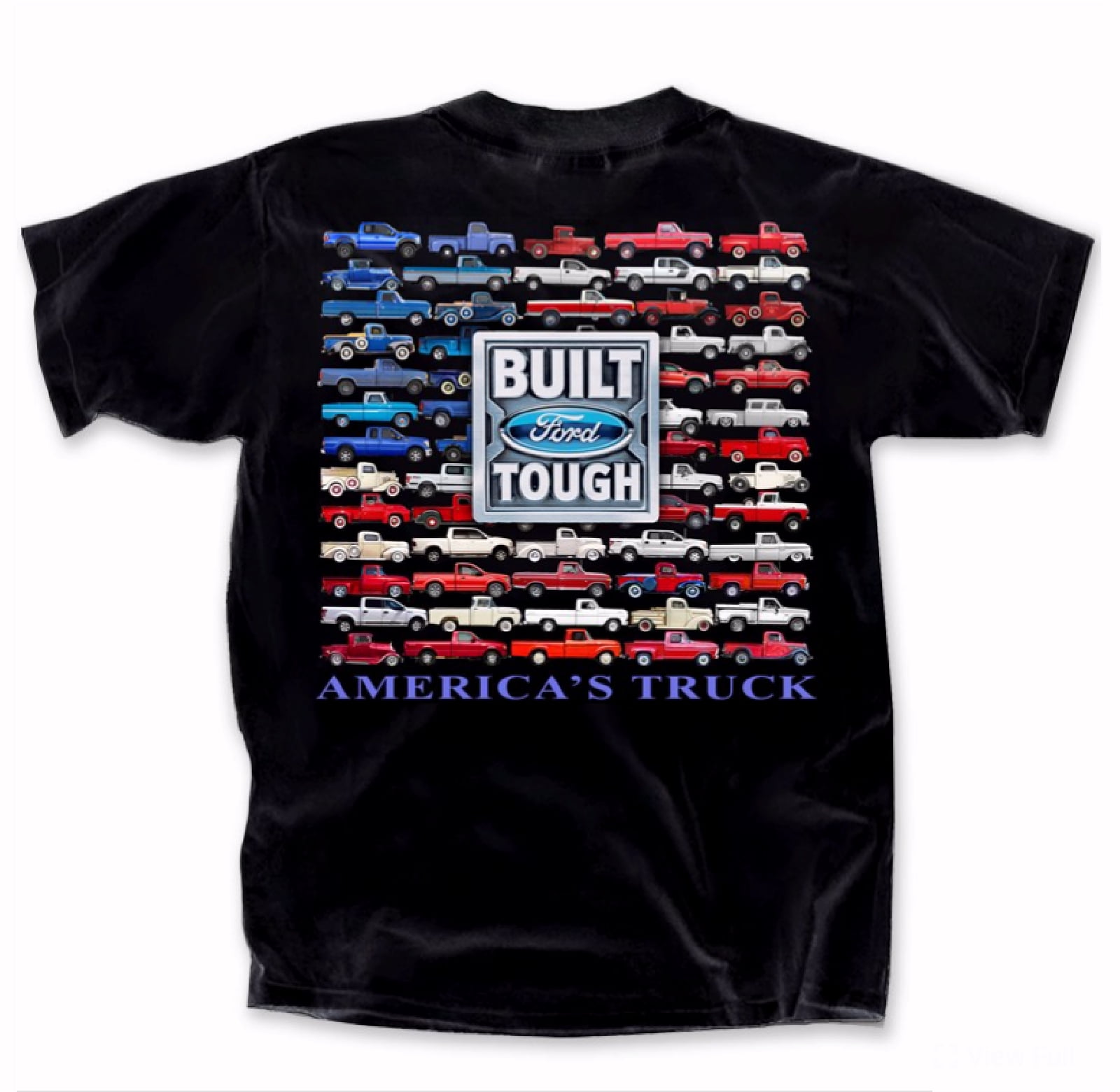 Built Ford Tough America’s Trucks U.S. Flag Short Sleeve T-Shirt